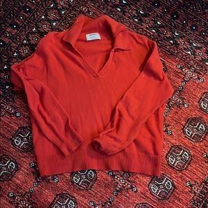 Old Navy poppy red sweater